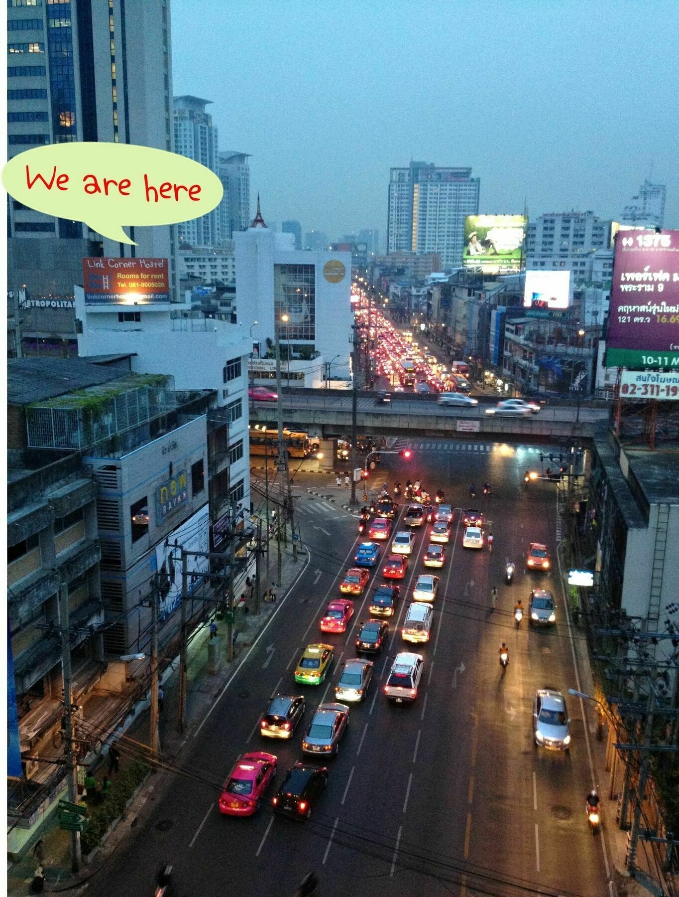Link Corner Hostel Bangkok Extérieur photo